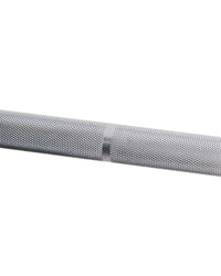 6ft Olympic aluminium technique barbell by Gym Gear, showing the sleek, sturdy bar with detailed weight markings and smooth rotating sleeves.