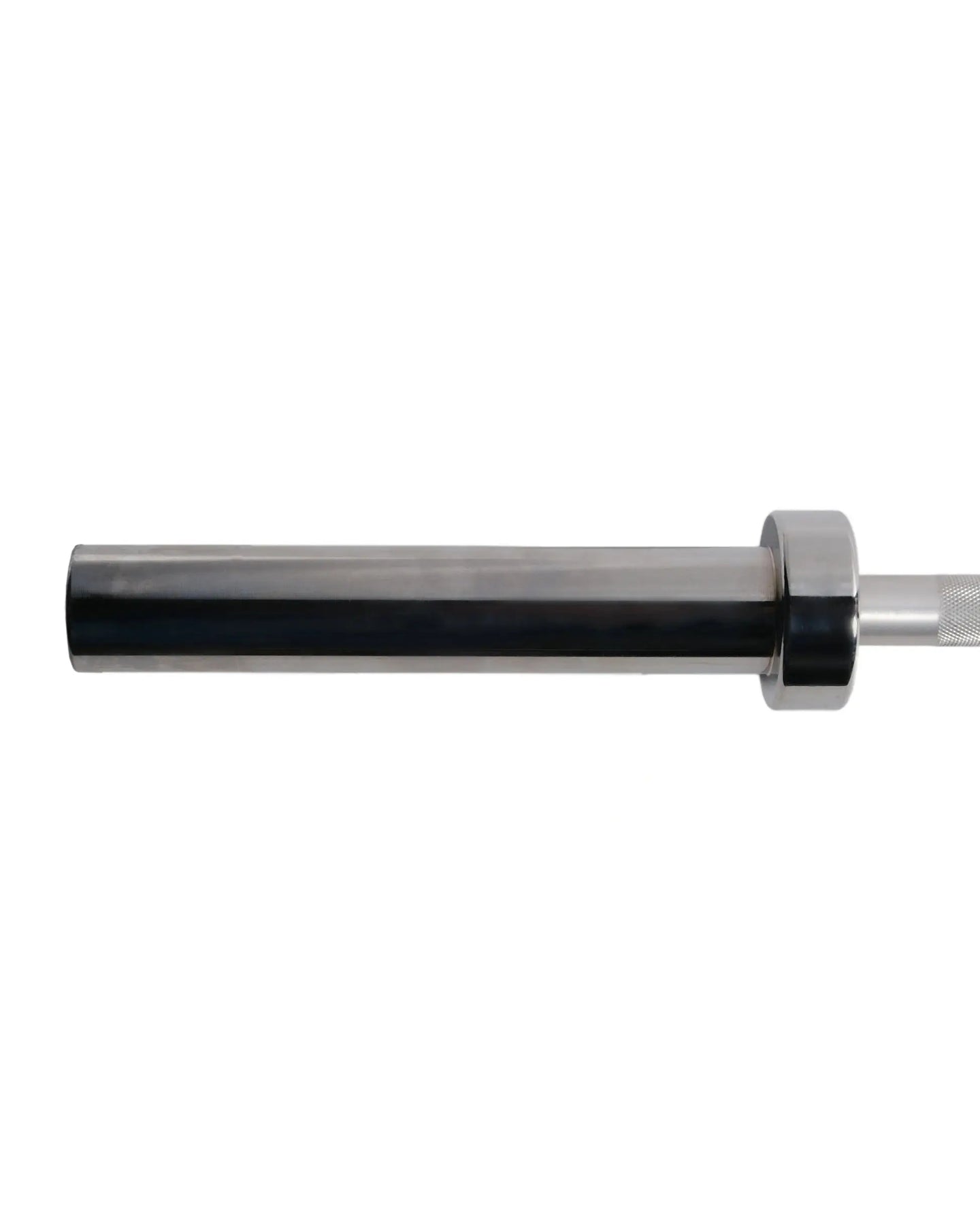 6ft Olympic aluminium technique barbell with knurled grips and weight markings for weightlifting and strength training.