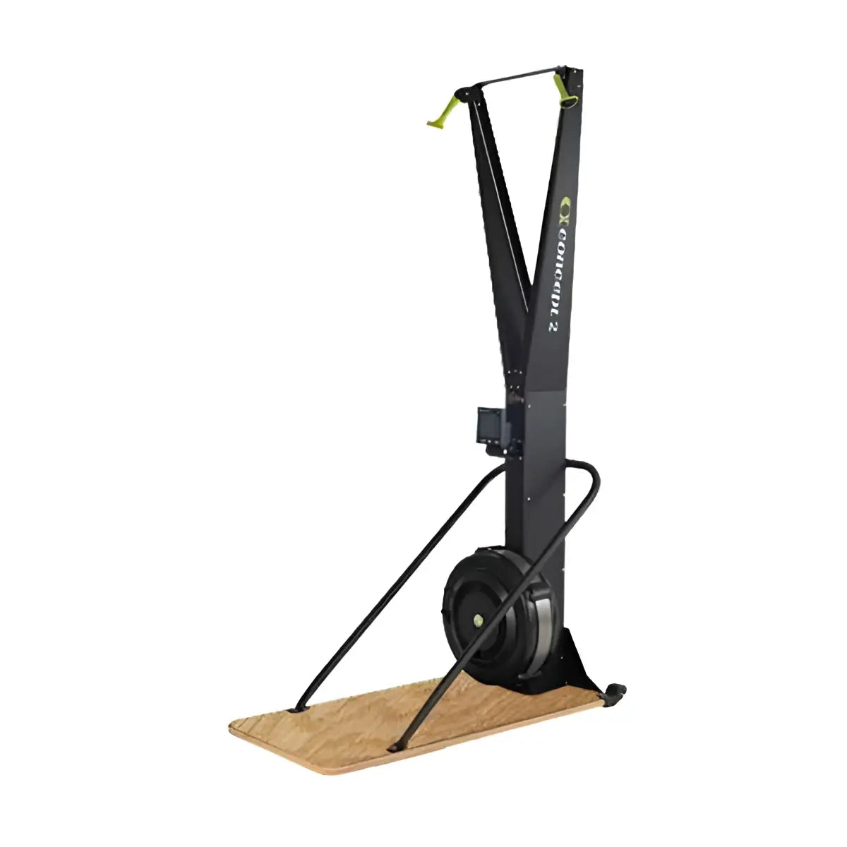 Concept2 SkiErg Cross-Country Ski Trainer showing the machine with handles and display screen for cardio workouts