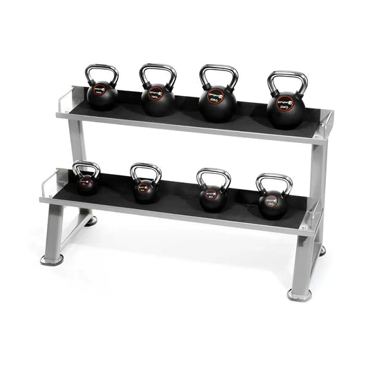 Gym Gear 2 Tier Kettlebell Rack | Home Workout