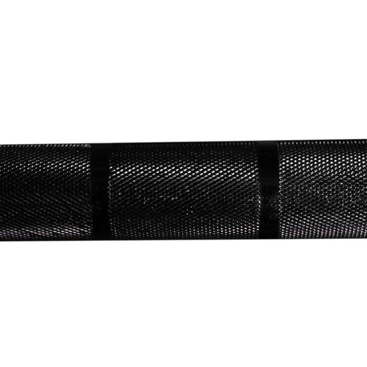 Gym Gear 7ft Premium Olympic Bar (Black) | Compact Design