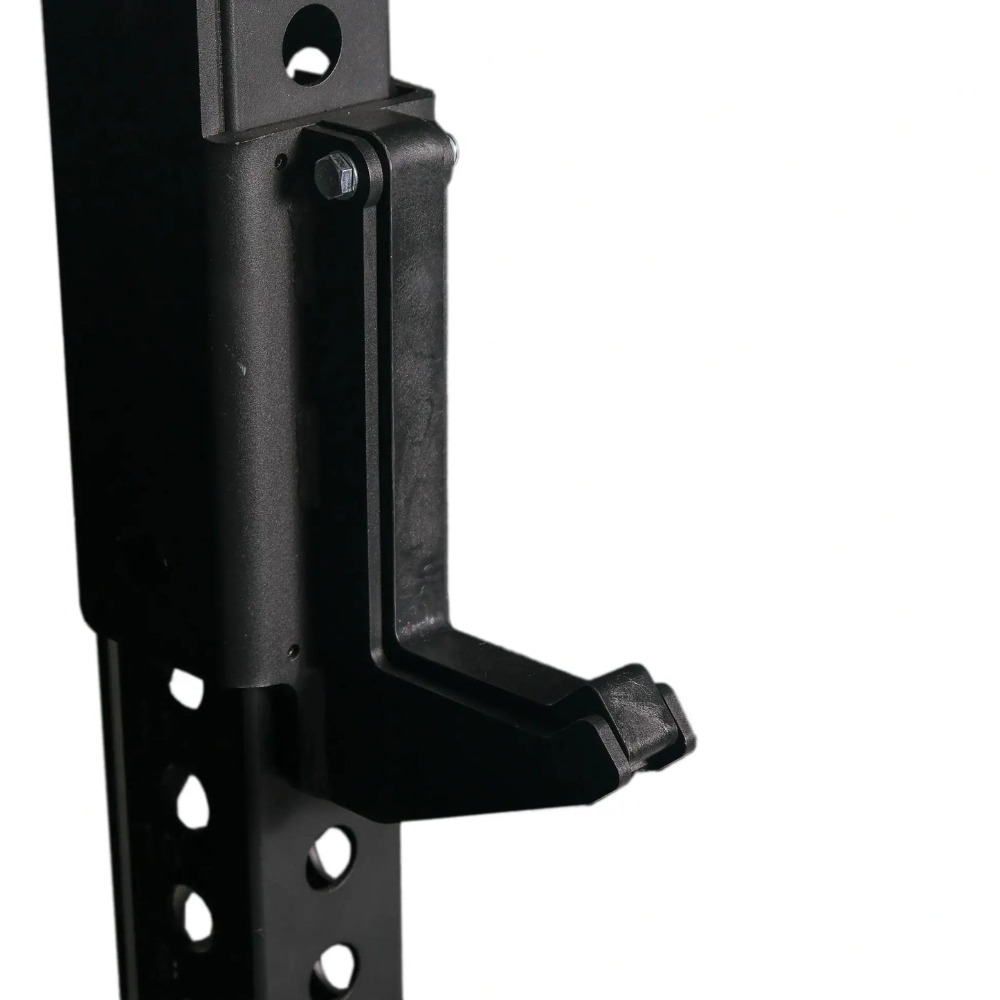 Gym Gear Elite Series DAP Half Rack Combo, pin-loaded gym equipment with sturdy metal frame and adjustable safety bars.