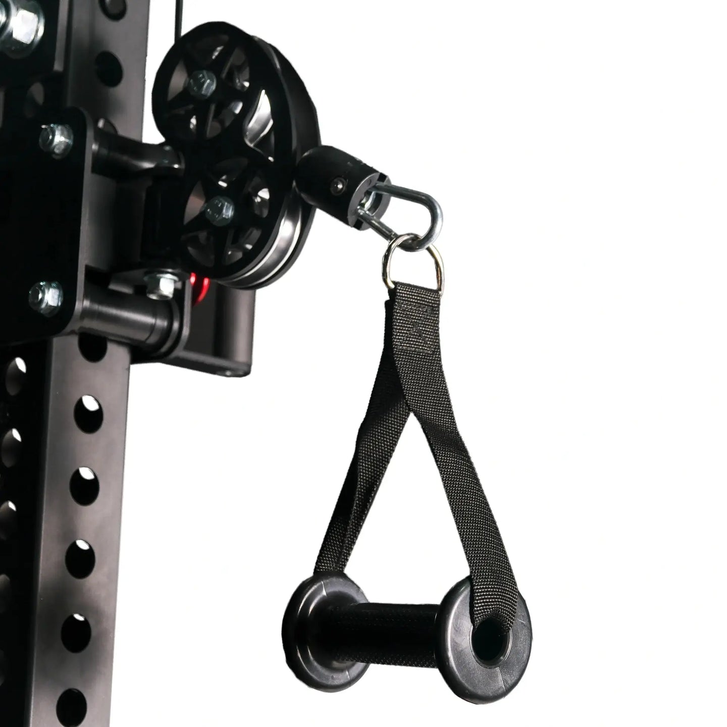 Gym Gear Elite Series DAP Half Rack Combo with pin-loaded design, featuring sturdy steel construction and adjustable safety bars.