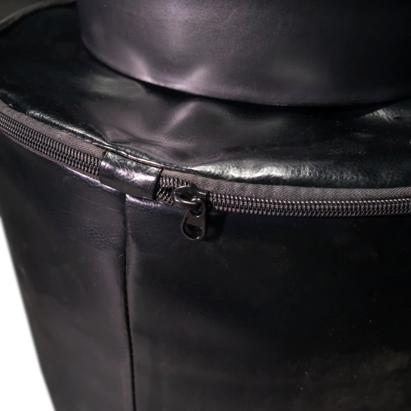 Free-standing Gym Gear punch bag for boxing and training, with a sturdy base and padded striking surface for martial arts practice.