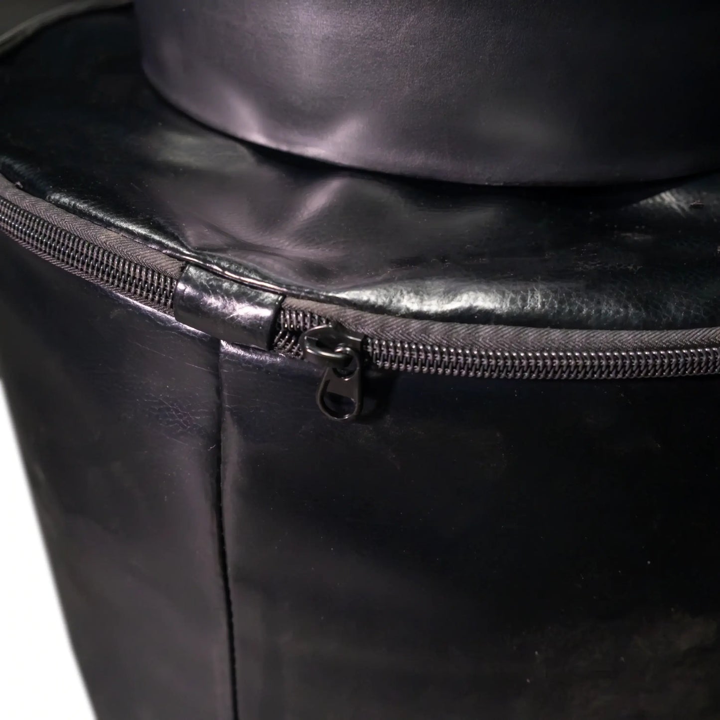 Free-standing Gym Gear punch bag for boxing and training, with a sturdy base and padded striking surface for martial arts practice.