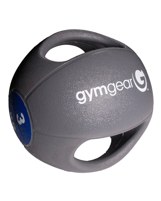Gym Gear Medicine Ball With Handles - QVEC
