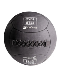 Gym Gear wall balls 10kg for fitness workouts, showing durable, textured surface and adjustable handles for strength training.