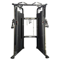 Gym Gear Pro Series Dual Adjustable Pulley with full shroud, pin-loaded exercise equipment for versatile strength training.