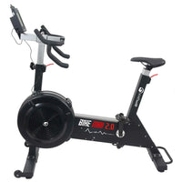 Gym Gear Bike Max 2.0 cardio machine for skiing, rowing, and cycling workouts, featuring a sleek design and adjustable settings.
